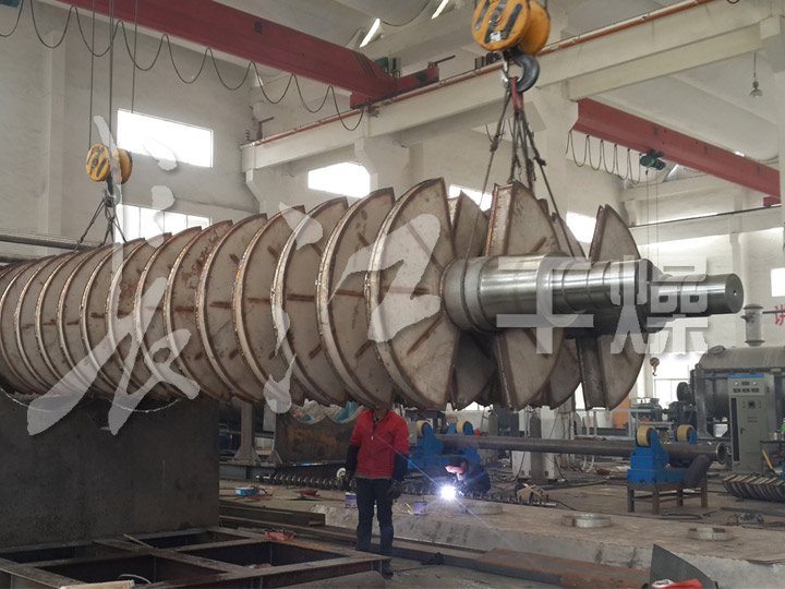 硝酸钙专用桨叶式干燥机