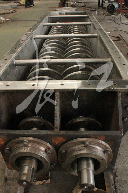 客户来料试车空心桨叶干燥机3